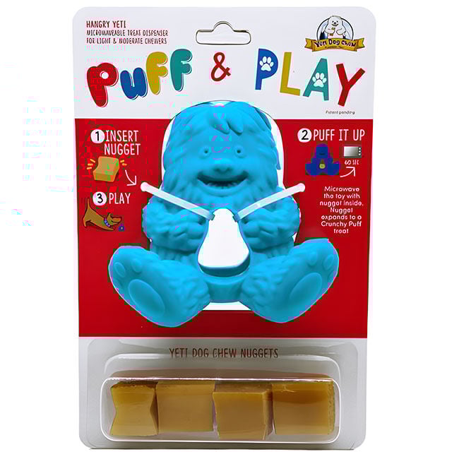 Yeti Dog Yeti Puff & Play Toy image number null