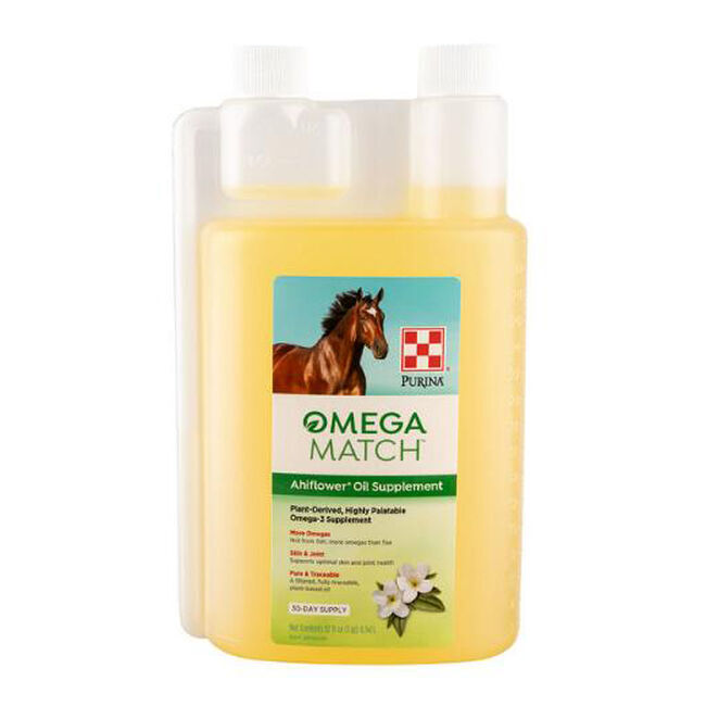 Purina Mills Omega Match Ahiflower Oil Supplement image number null