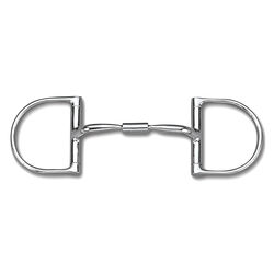Myler English Dee without Hooks & Comfort Snaffle Wide Barrel MB 02