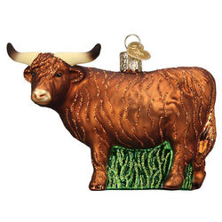 Old World Christmas Ornament - Highland Cow