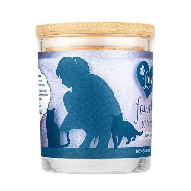 Pet House Candle Jar - Lavender Vanilla image number null