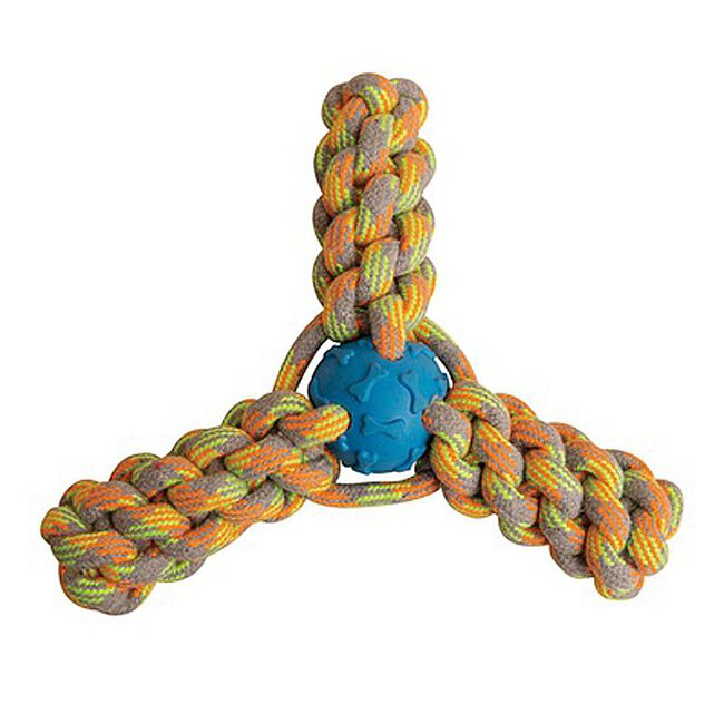 SnugArooz Knotted Dog Toy - Fling 'N Fun image number null