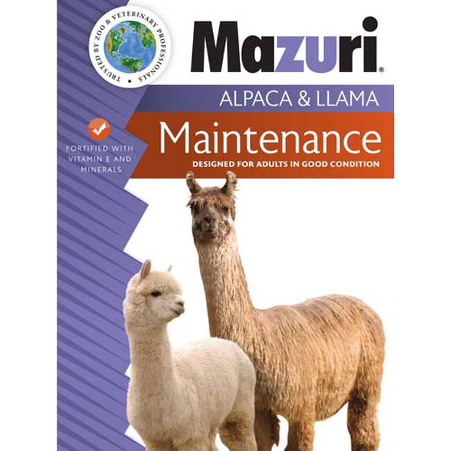 Mazuri Alpaca & Llama Maintenance Diet image number null