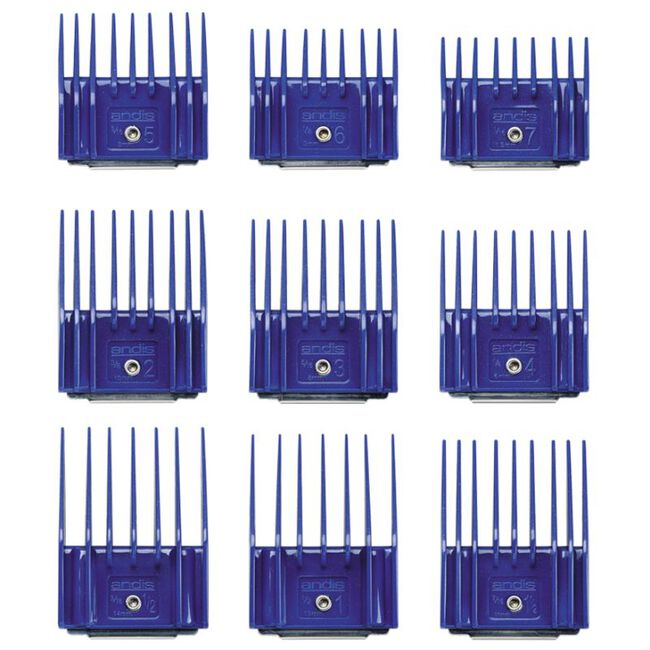 Andis 9 Piece Small Comb Set image number null