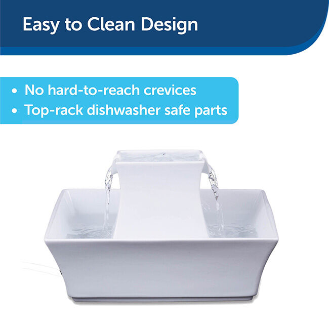 PetSafe Drinkwell Pagoda Pet Fountain - Himalayan Blue image number null