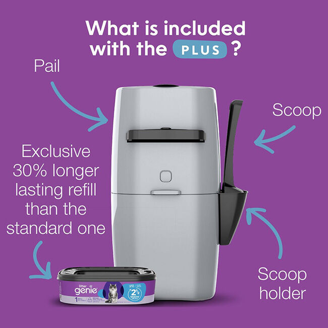 Litter Genie Plus Cat Litter Pail image number null