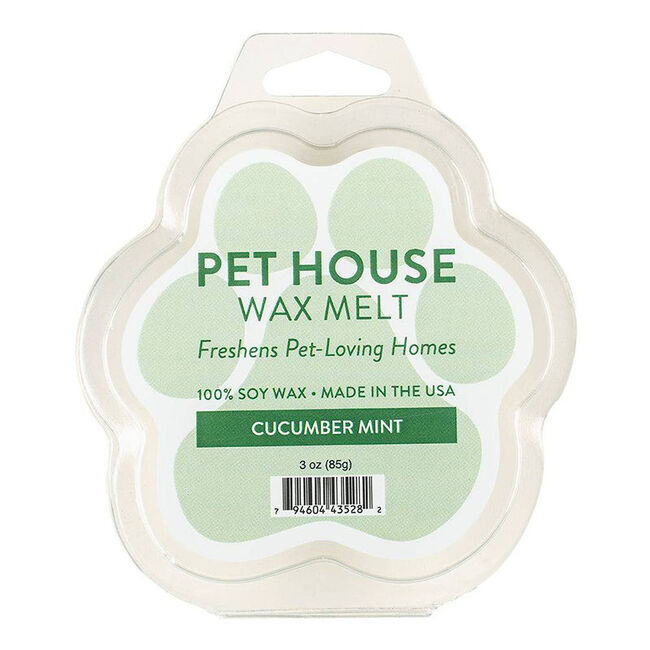 Pet House Candle Cucumber Mint Wax Melt image number null