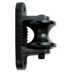 Zareba IWPRB-Z Plastic Roller Insulator for Wood Posts - Black - 10-Pack