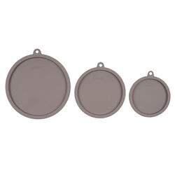 Messy Mutts Silicone Bowl Covers - Grey