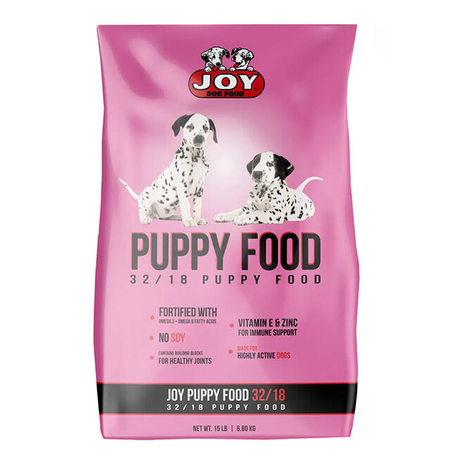 Joy Dog Food Puppy Food 32/18 15 lb The Cheshire Horse