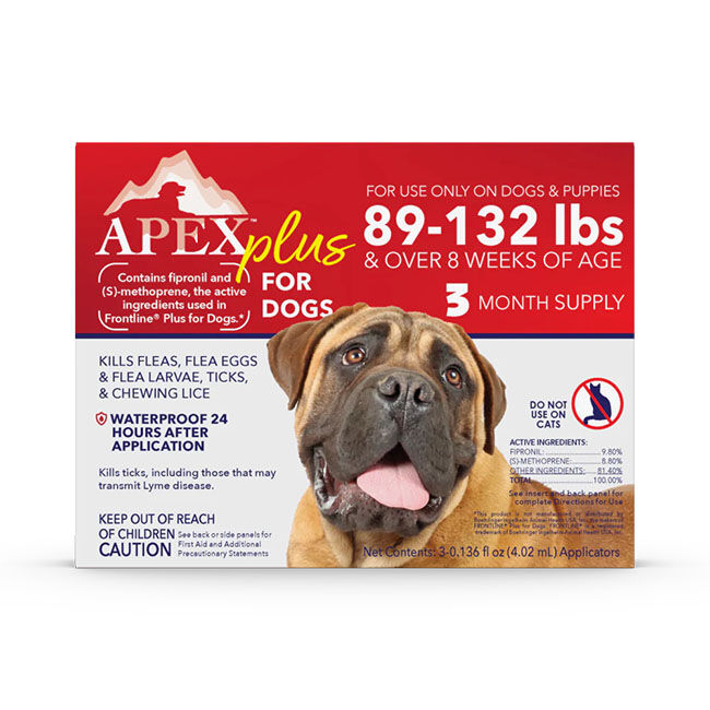 Apex Animal Health Apex Plus for Dogs Flea & Tick Protection image number null