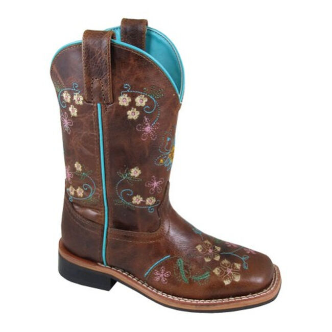 Smoky Mountain Floralie Youth Western Leather Boot image number null