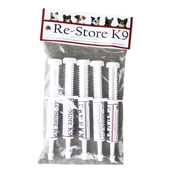 Elite Nutrition Re-Store K9 - Canine Immune & Digestion Support - 5-Pack image number null