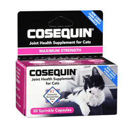 Nutramax Laboratories Cosequin Joint Health Supplement for Cats with Glucosamine and Chondroitin - 30 Capsules