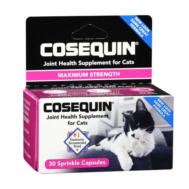 Cosequin Joint Health Supplement for Cats - Sprinkle Capsules Maximum Strength-30 Count image number null
