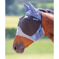 Shires Deluxe Fly Mask With Ears - Closeout