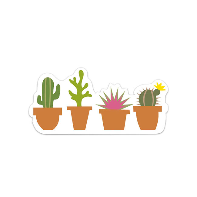 R. Nichols Succulents Sticker image number null