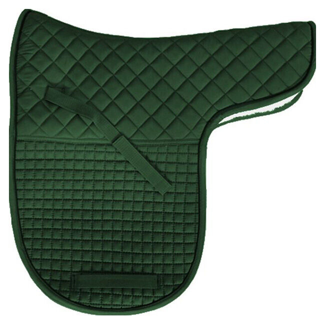 PRI Double Back Cotton Quilted Contour Dressage Pad image number null