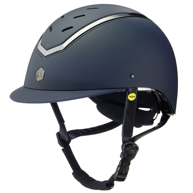 Charles Owen Kylo Helmet with MIPS - Standard Peak - Navy Matte image number null