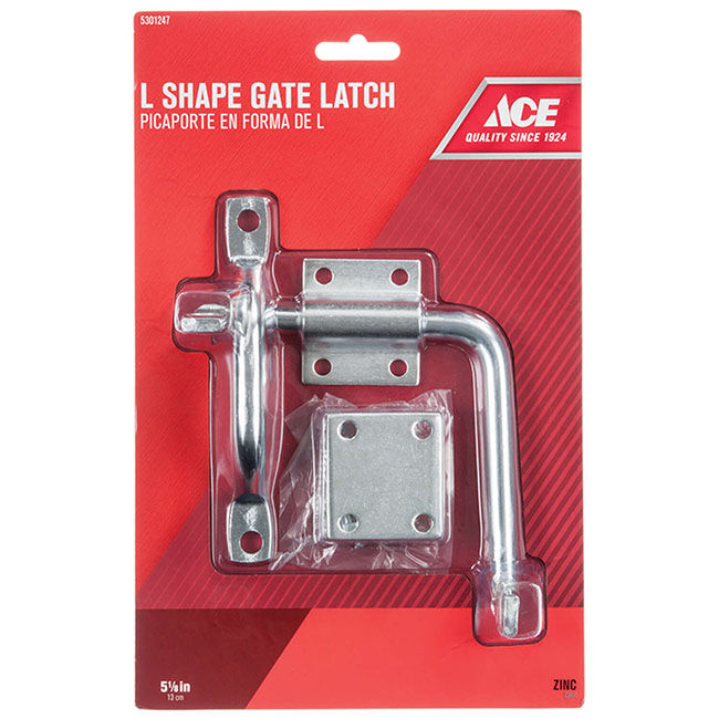 Ace Hardware 5-1/8" L-Shape Gatch Latch image number null