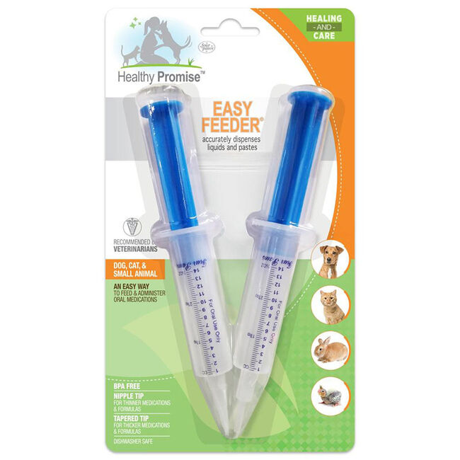 Healthy Promise Easy Feeder Hand Syringe for Small Animals image number null