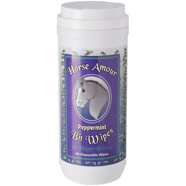 Horse Amour Peppermint Bit Wipes 40 Wipes The Cheshire Horse