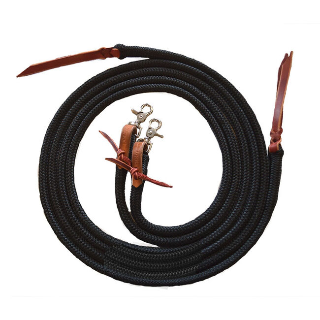 Knotty Girlz 3/8" Premium Polyester Yacht Braid Driving Reins image number null