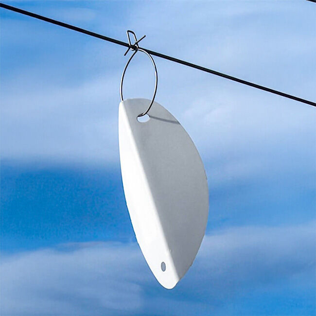 Kencove Farm Fence Supplies Fence Flag with KClips 12Pack The