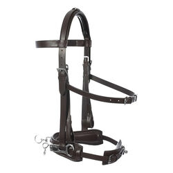 Equinavia Saga Lunge Cavesson - Chocolate Brown
