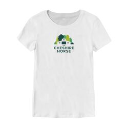 The Cheshire Horse Barn Logo Novelty Ladies Fitted Tee