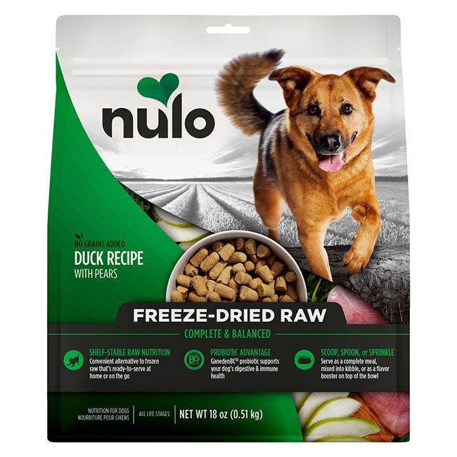Nulo FreeStyle Dog Freeze-Dried Raw Duck With Pears image number null
