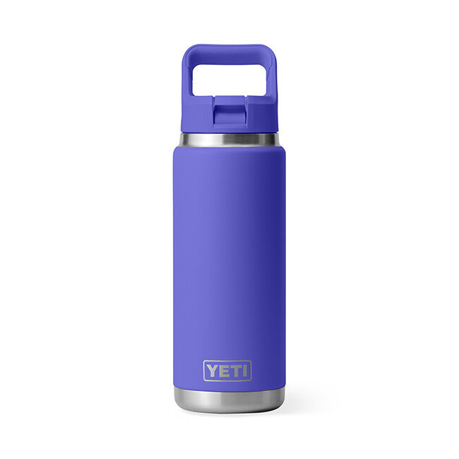 YETI Rambler 26 oz Bottle with Straw Cap - Ultramarine Violet image number null