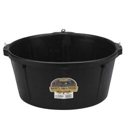 Little Giant DuraFlex Rubber Feeder with Hooks - 6.5-Gallon Capacity
