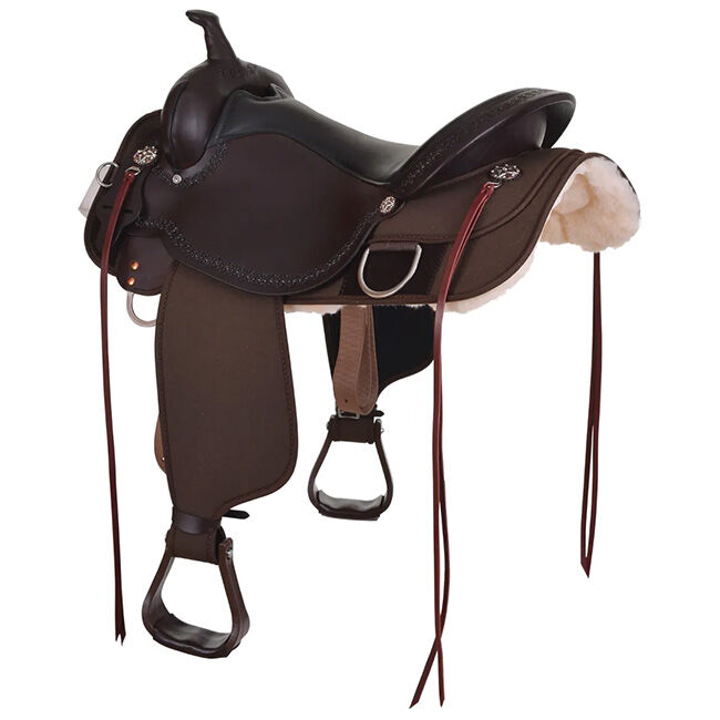 High Horse Magnolia Cordura Trail Saddle image number null