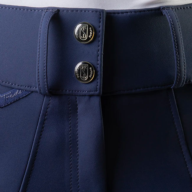 Tredstep Women's Trace Knee Patch Breeches - Navy image number null