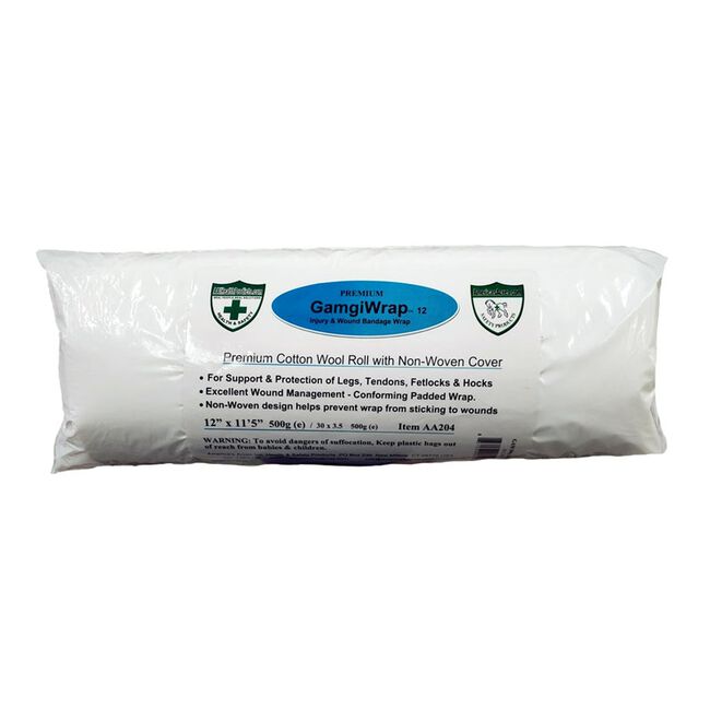 America's Acres GamgiWrap 100% Wool Padding with Non-Woven Cover - 12" image number null