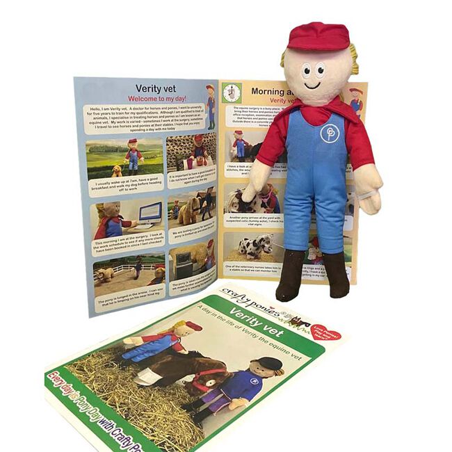 Crafty Ponies Verity the Vet Doll with Instructional Booklet image number null
