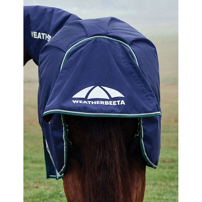 WeatherBeeta ComFiTec Plus Dynamic Turnout Detach-A-Neck (360 g) - Navy/Forest Green image number null