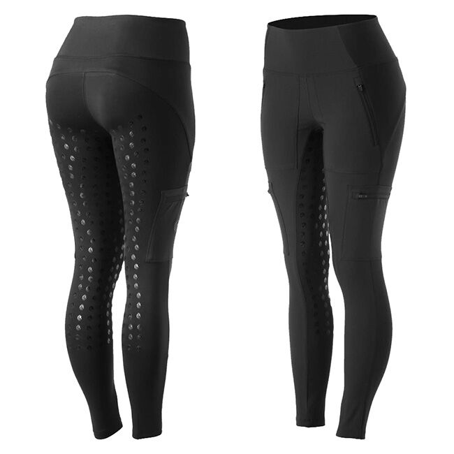 Equinavia Women's Liv Hybrid Full Grip Breeches - Black - Closeout image number null