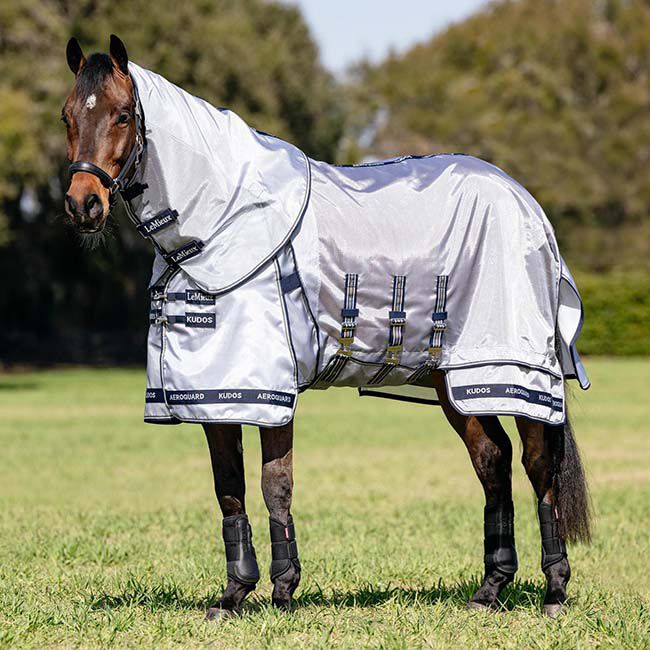 LeMieux Kudos AeroGuard Fly Sheet - Silver image number null