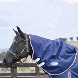 WeatherBeeta ComFiTec Essential Neck Rug Lite - Navy/Red/Silver