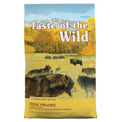 Taste of the Wild Dog Food - High Prairie Recipe with Roasted Bison & Roasted Venison
