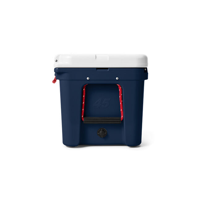 YETI Tundra 45 Hard Cooler - Patriotic - Rescue Red/White