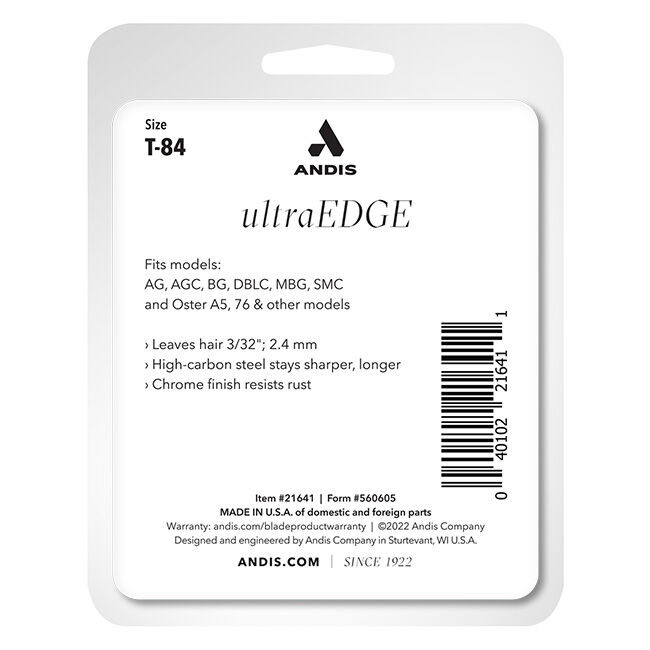 Andis UltraEdge Blade - T-84 (3/32", 2.4mm) image number null