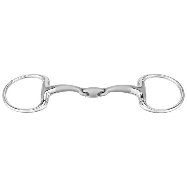 Herm Sprenger Satinox Eggbutt Double-Jointed Stainless Steel Bit image number null