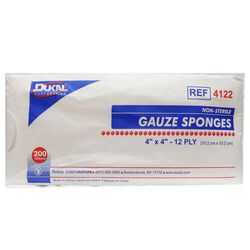Dukal 4" x 4" Non-Sterile Gauze Sponges
