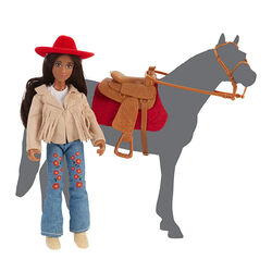 Breyer Sylvie Western Rider & Tack