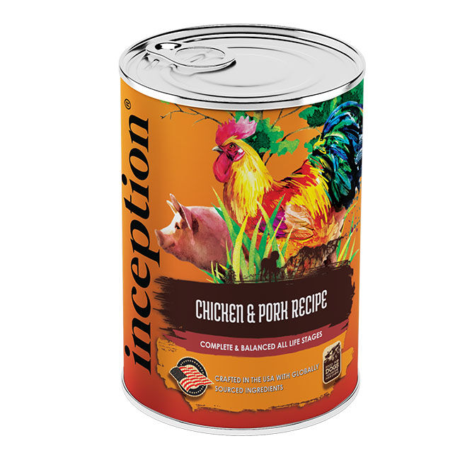 Inception Pet Food Chicken & Pork Recipe Canned Dog Food image number null