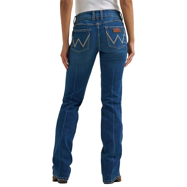 Wrangler Women's Retro Mae Mid-Rise Bootcut Jeans - Vivianna image number null