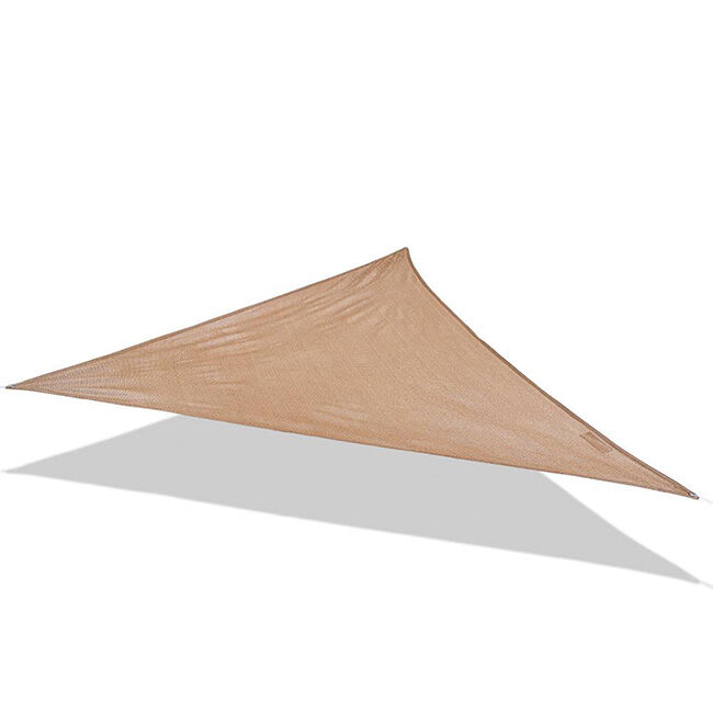 Coolaroo Ready-to-Hang Polyethylene Shade Sail - Triangle image number null